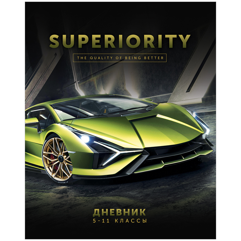 Дневник 5-11 кл. 48л. "Авто. Supercar", ВД-лак