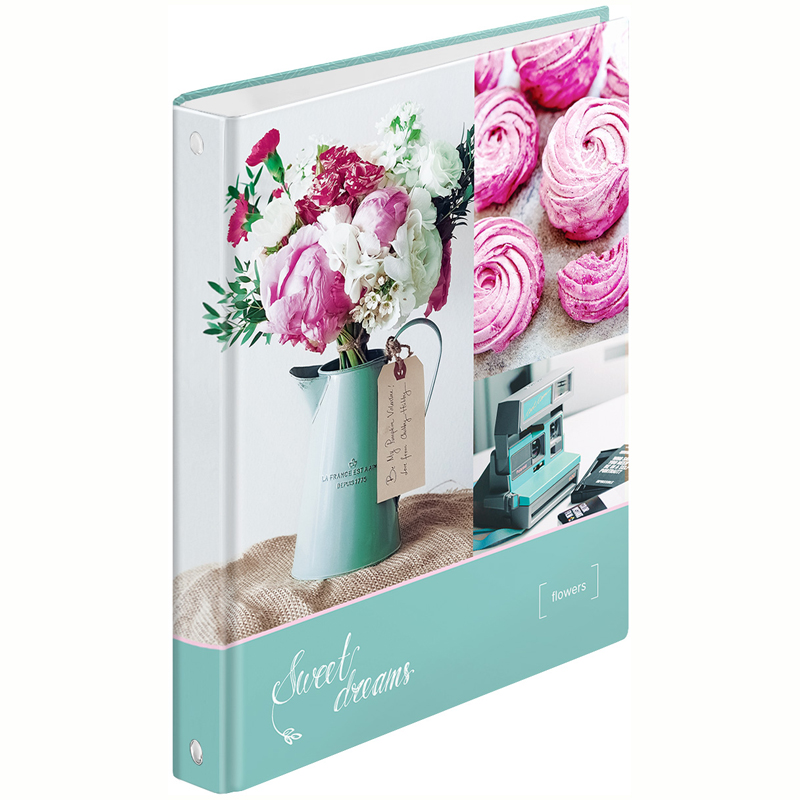 Тетрадь на кольцах А4, 100л., 7БЦ, ArtSpace "Стиль. Sweet moments"