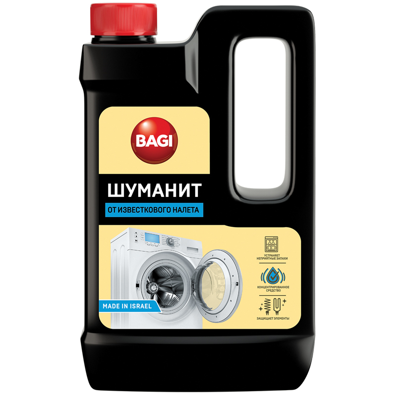 Средство для удаления накипи Bagi "Шуманит", от известкового налета, жидкость, 550мл 766039