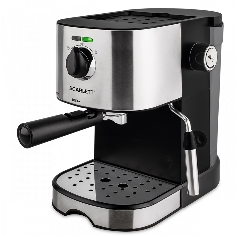 Кофеварка рожковая Scarlett SL-CM53001, 850Вт, 2-4 чашки