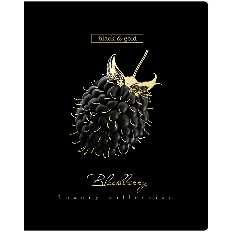 Тетрадь 48л., А5, клетка BG "Luxury collection", 3D-фольга, 3D-лак, матовая ламинация