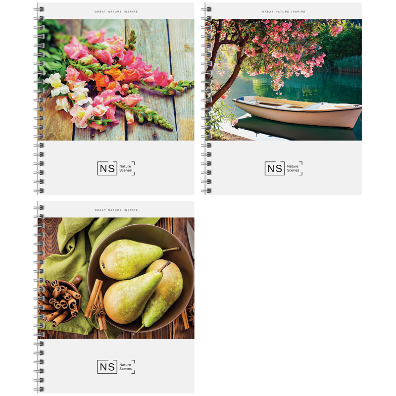 Тетрадь 48л., А5, клетка на гребне ArtSpace "Природа. Nature scences"