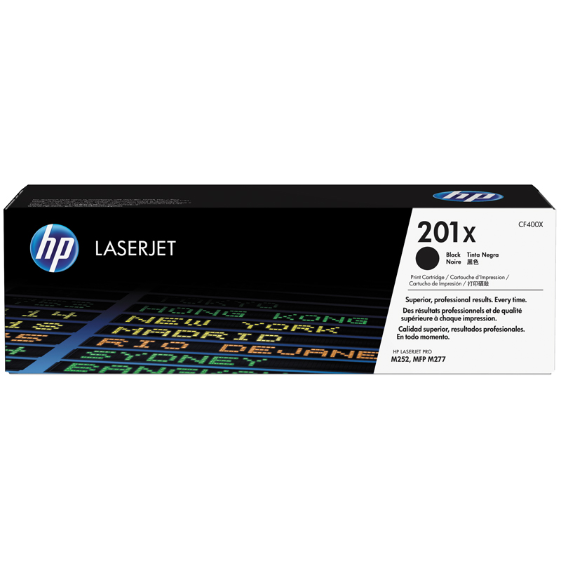 Картридж ориг. HP CF400X (№201X) черный для LJ Color Pro M252/M277 (2800стр)