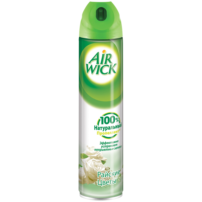 Освежитель воздуха аэрозольный Airwick "Райские цветы", 240мл