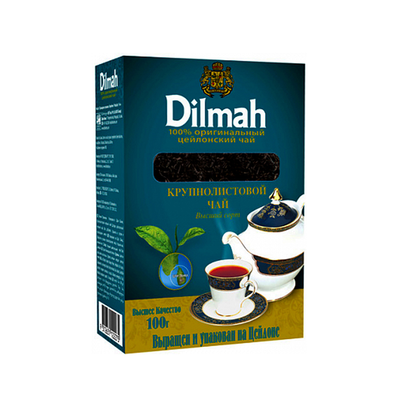Чай Dilmah "Цейлонский", черный, листовой, 100г
