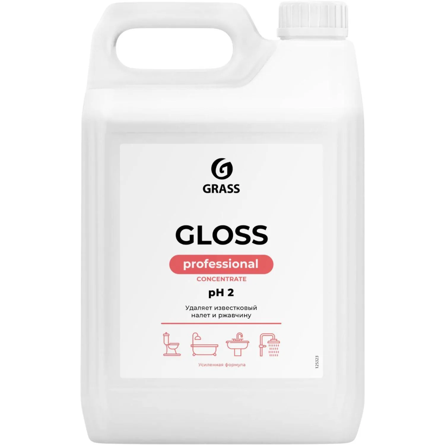 Профхим сантех кисл д/удален налета-ржавч Grass/Gloss Concentrate, 5,5кг