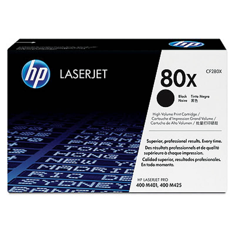 Картридж ориг. HP CF280X (№80X) черный для LJ Pro 400 M401/Pro 400 MFP M425 (6900стр)
