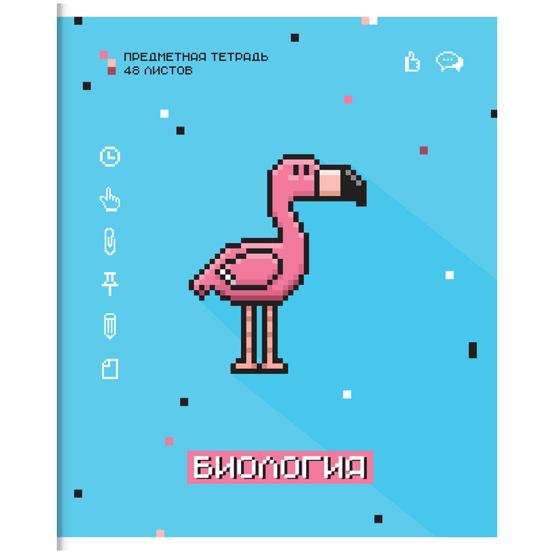 Тетрадь предметная 48л. ArtSpace "My game" - Биология, ВД-лак