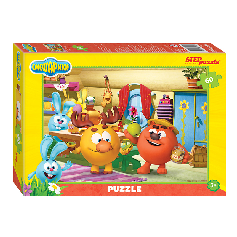 Пазл   60 эл. Step Puzzle "Смешарики"