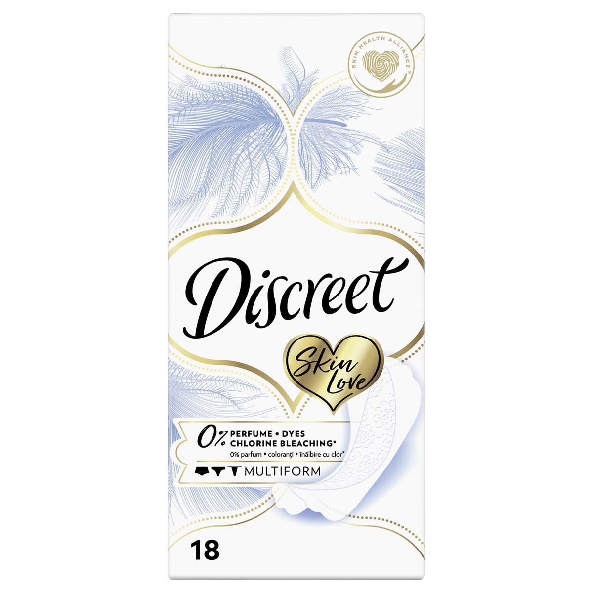 Прокладки женские ежедневные Discreet "Skin Love Multiform", 18шт. (ПОД ЗАКАЗ)