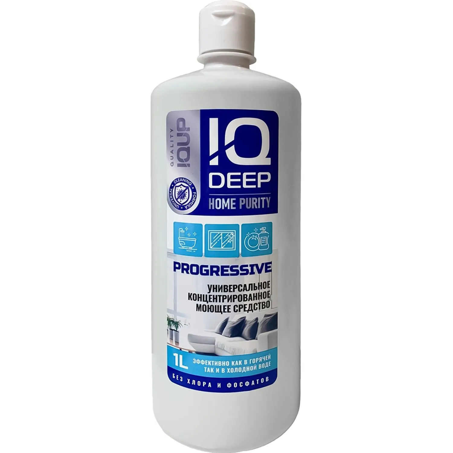 Универсальное чистящее средство IQUP Progressive Purity конц ПЭТ 1л
