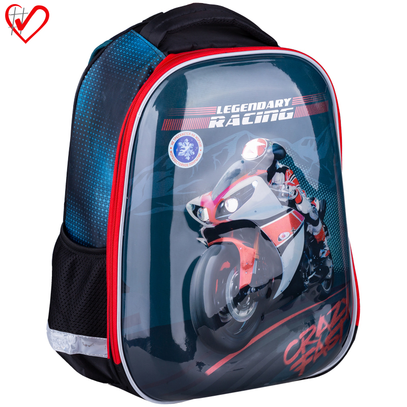 Ранец Berlingo Expert Pro "Moto passion" 37*29,5*16см, 2 отделения, 2 кармана, эргономичная спинка