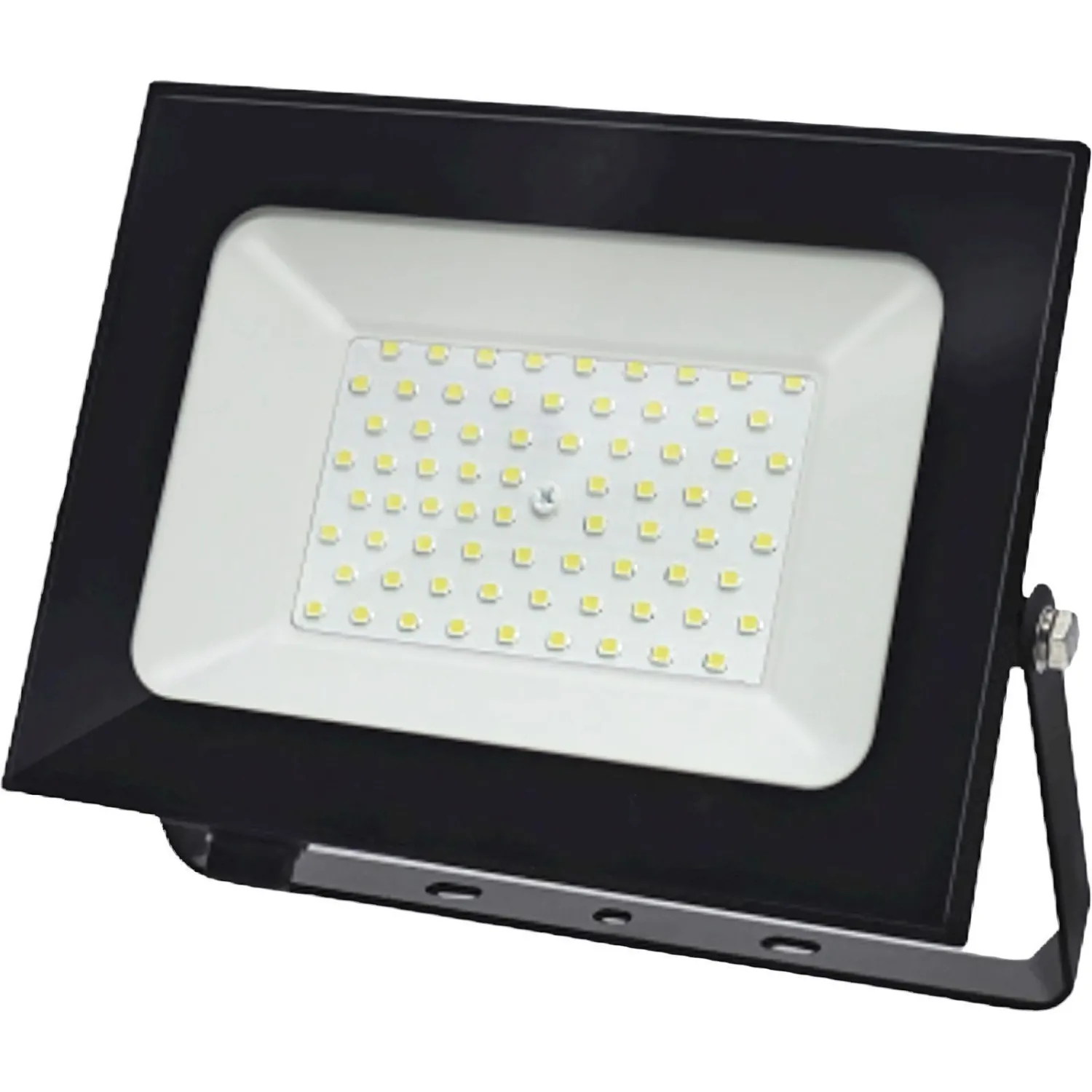 Прожектор светодиодный СДО-7 100Вт 230В 6500К IP65 черный IN HOME