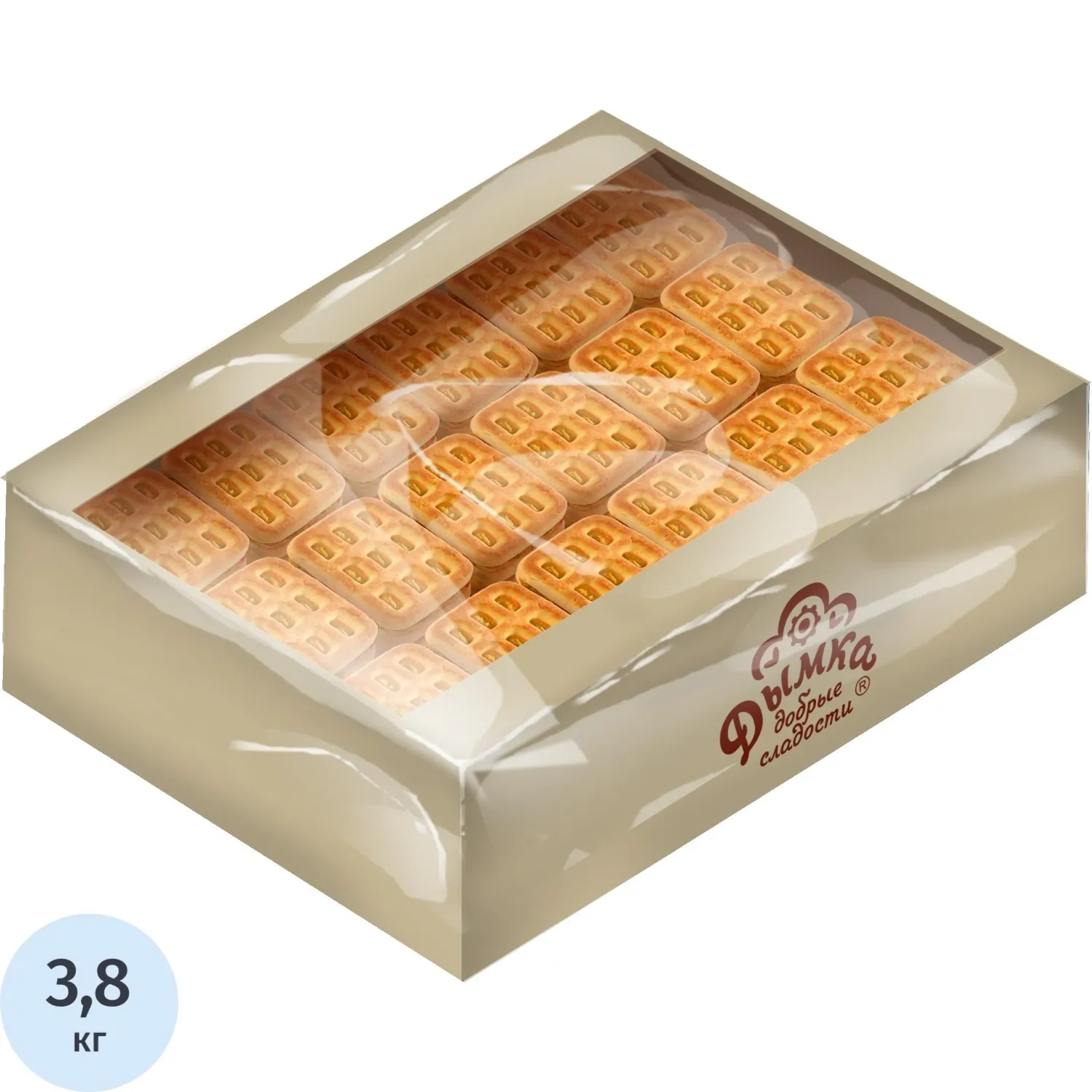 Печенье сдобное Дымка Лимонник, 3,8кг