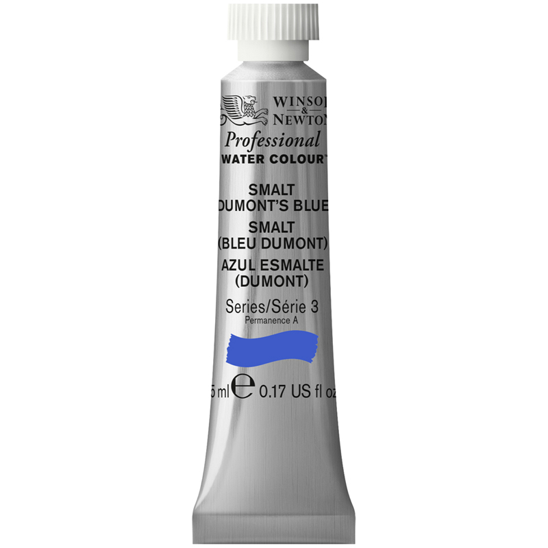 Акварель художественная Winsor&Newton "Professional", 5мл, туба, №710 смальта (синий Дюмонт)