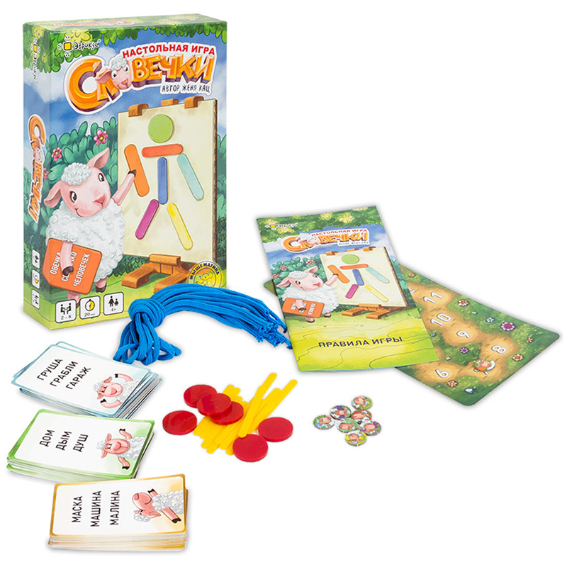 Игра настольная Эврикус "Словечки"