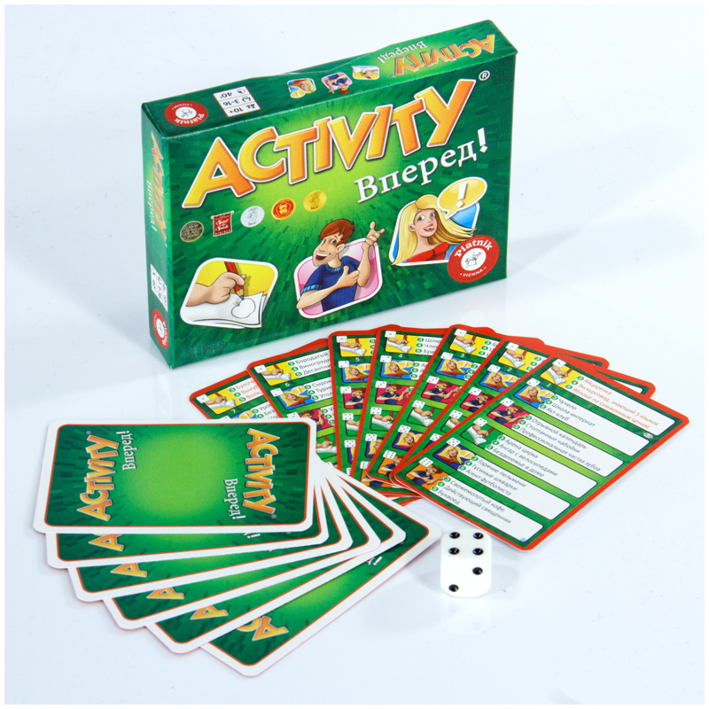 Игра настольная Piatnik "Activity. Вперед!, картонная коробка