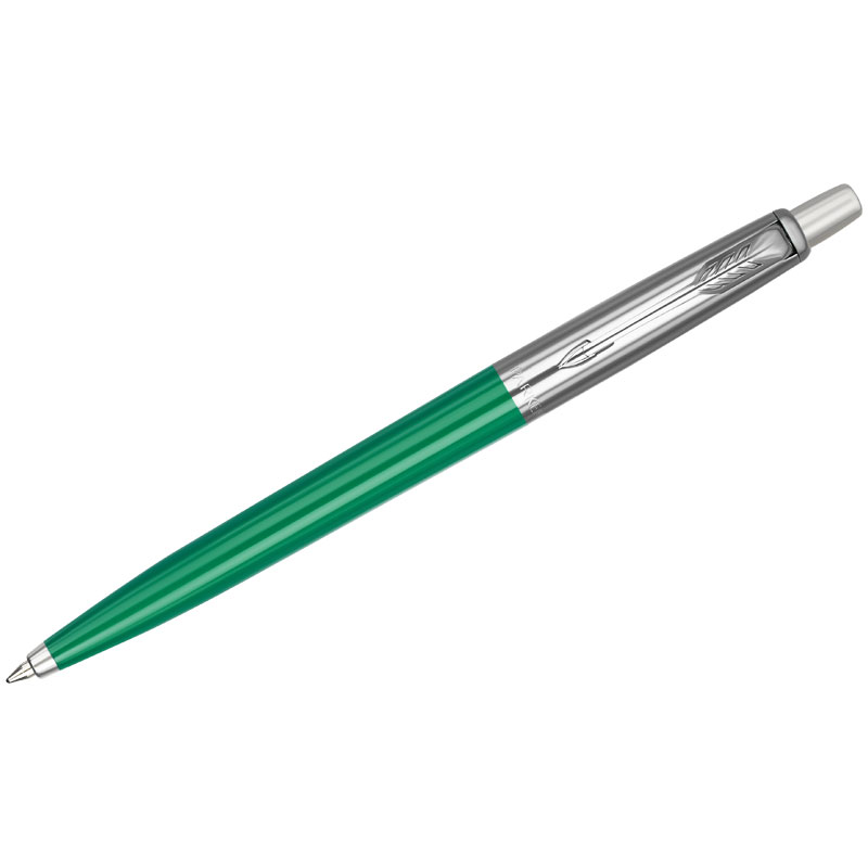 Ручка шариковая Parker "Jotter Originals Green Chrome CT" синяя, 0,8мм, кнопочн., подарочная упаковка