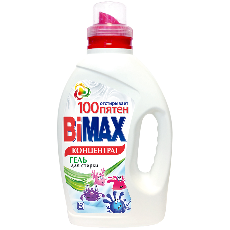 Гель для стирки BiMax "100 Пятен", 1,5л