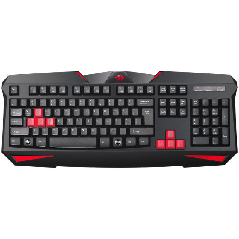 Клавиатура игровая Redragon Xenica, подсветка, USB, черный