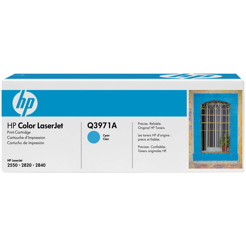 Картридж ориг. HP Q3971A голубой для Color LJ 2550/2820/2840 (2000стр)