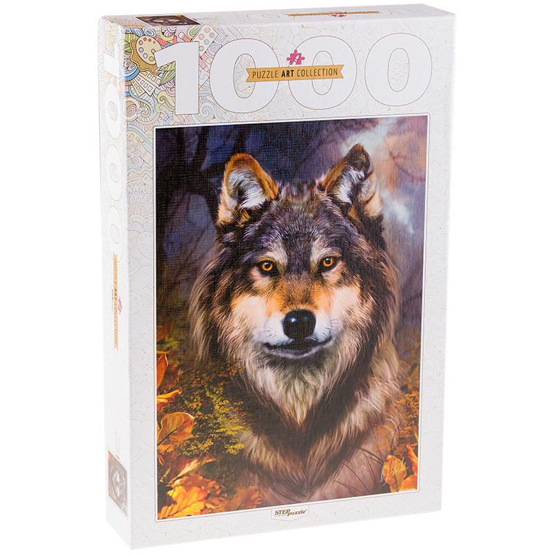 Пазл 1000 эл. Step Puzzle "Art collection. Волк", картонная коробка