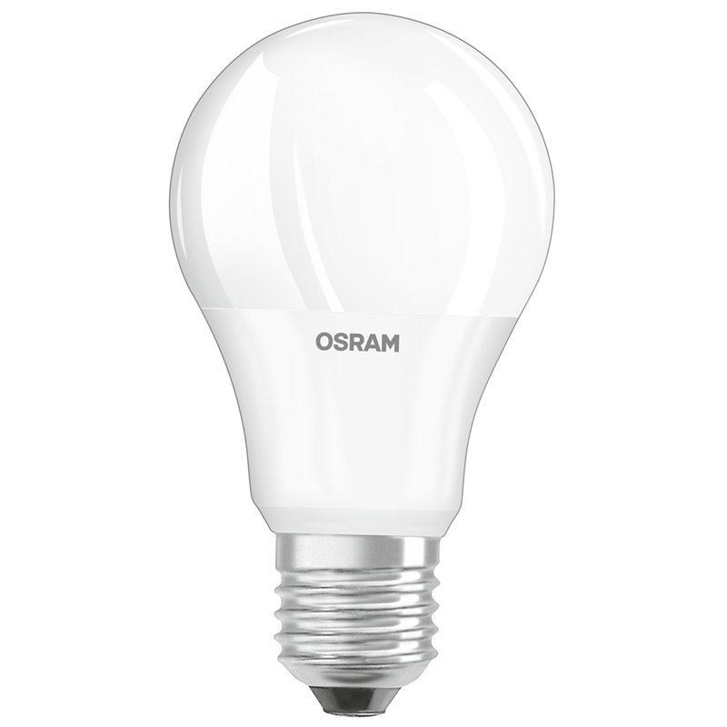 Лампа светодиодная Osram star classic, 8,5Вт, тип А "груша", Е27, 4000К, холодный свет