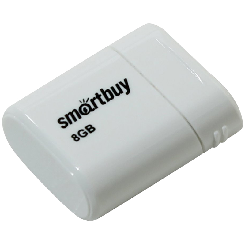 Память Smart Buy USB Flash   8GB LARA белый