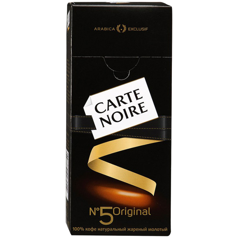 Кофе молотый Carte Noire, особый помол, вакуумный пакет, 250г