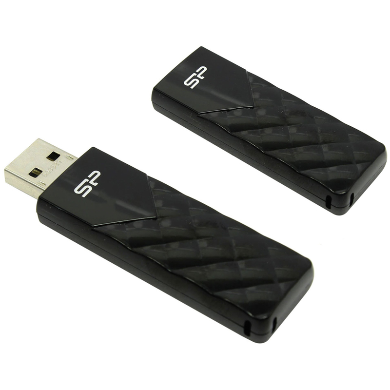 Память SiliconPower "Ultima U03"  8GB, USB2.0 Flash Drive, черный