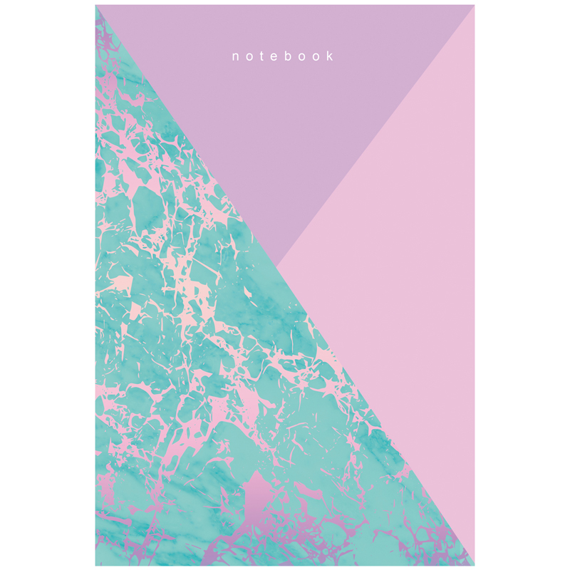 Записная книжка А5 64л. BG "Marble", матовая ламинация, блок-еженедельник