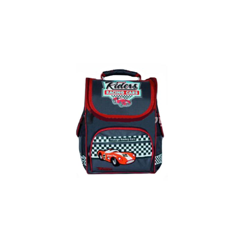 Рюкзак школьный Феникс "Racing Cars", нейлон, 35*26*15см