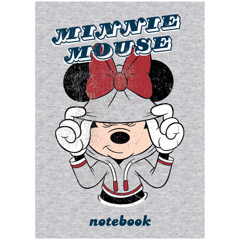 Бизнес-блокнот А6, 64л., Hatber "Disney. Минни Маус"