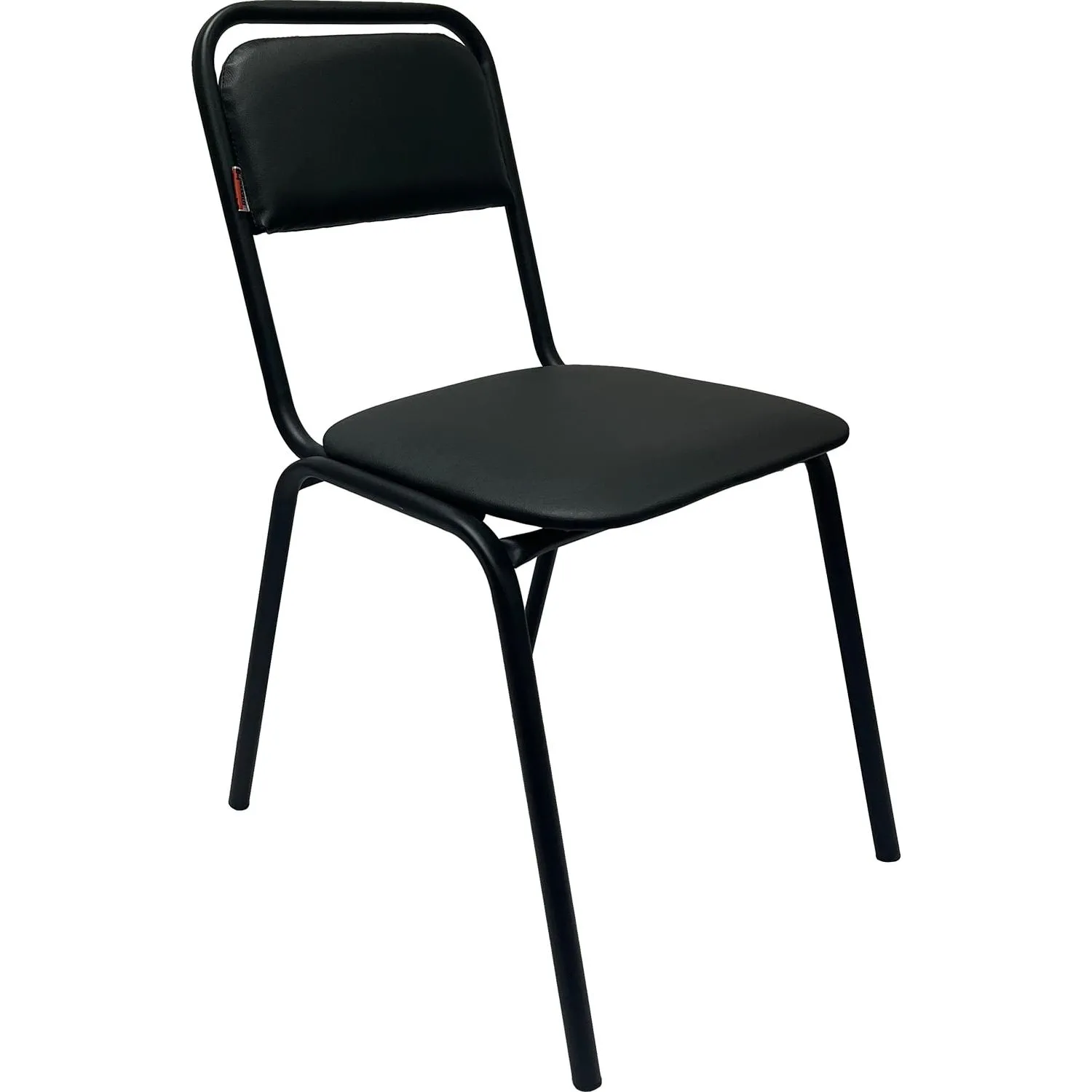 Стул КО_Echair РС01.00.42 каркас черный, к/з черный 201