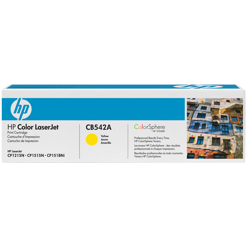 Картридж ориг. HP CB542A желтый для Color LJ CP1215/1515/1518/CM1312 (1400стр)