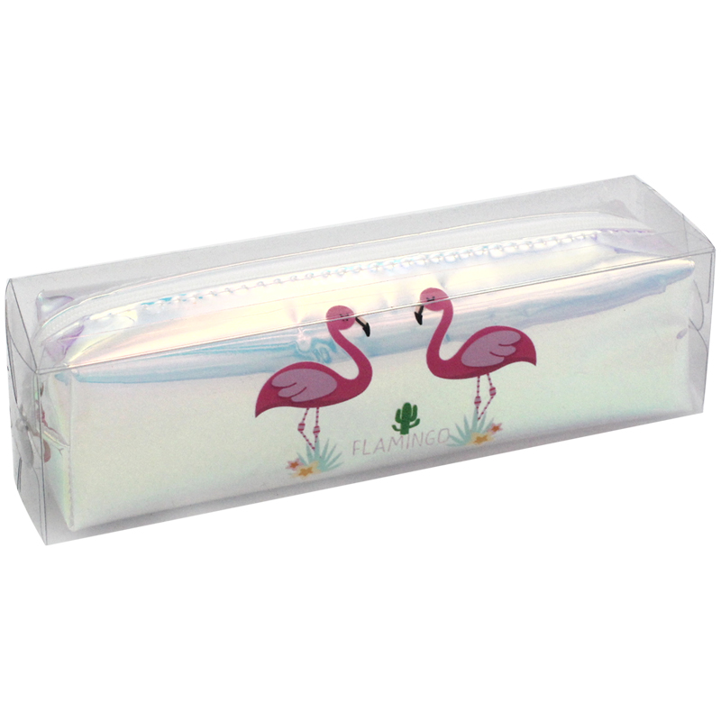 Пенал мягкий, 190*55*40 ArtSpace "Flamingos", ПВХ