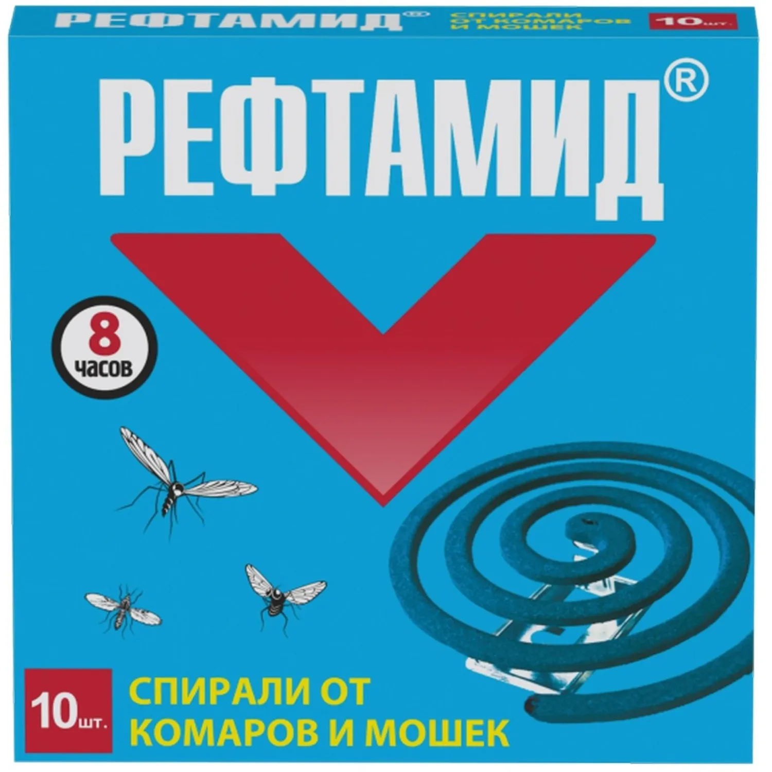 Средство от насекомых спирали (REFTAMID) 10шт/уп