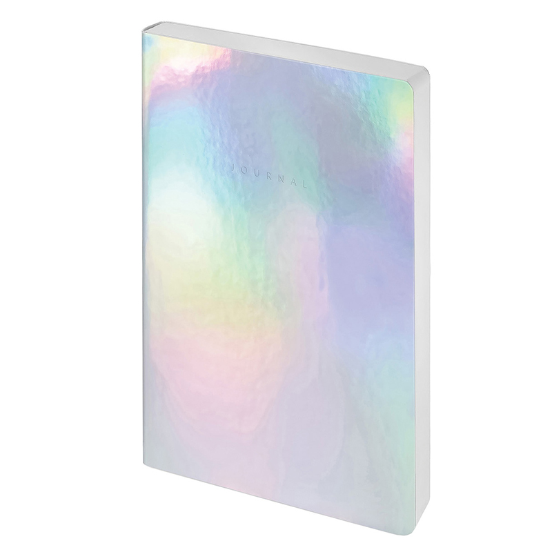 Ежедневник недатир. А5, 136л., кожзам, Greenwich Line "Galaxy. Pearl mirror", тон. блок