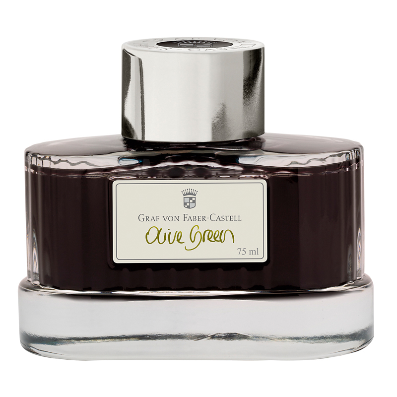 Чернила Graf von Faber-Castell оливковые, 75мл