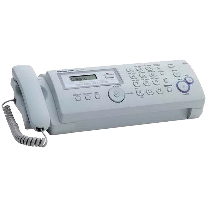Факс с термопереносом Panasonic KX-FP207RU, А4, АОН, спикерфон, 50 номеров, белый