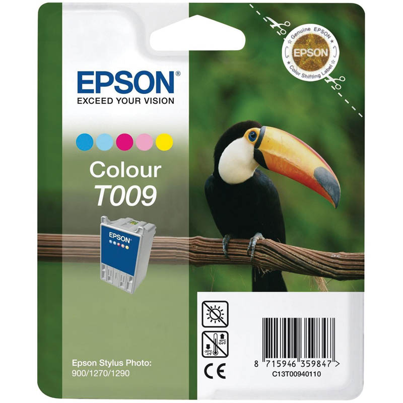 Картридж ориг. Epson T009 цветной для Stylus Photo 900/1270/1290 (66мл)