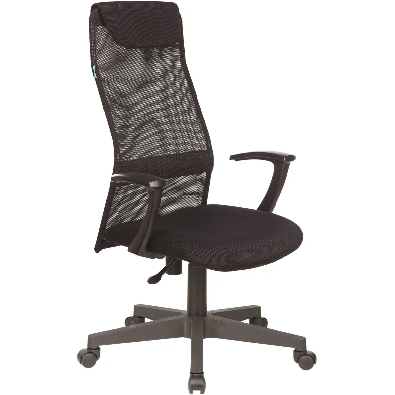 Кресло SK5_VB_БЮРОКРАТ KB-8 Black черный TW-01 TW-11 сетка