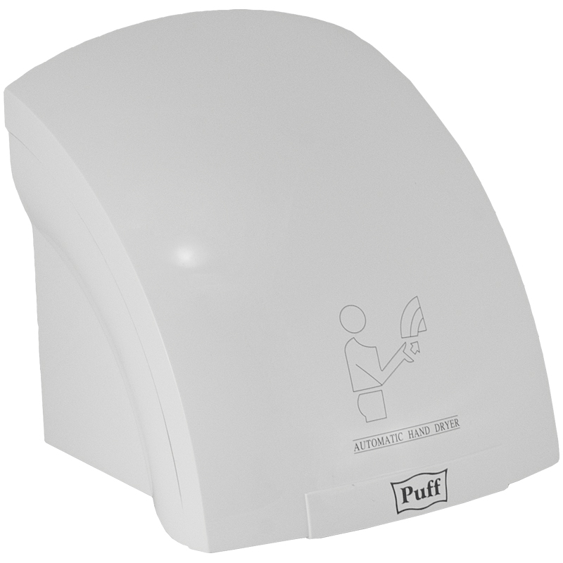 УЦЕНКА-Сушилка для рук Puff 8820, 2000Вт, пластик, 240*230*240мм, белый