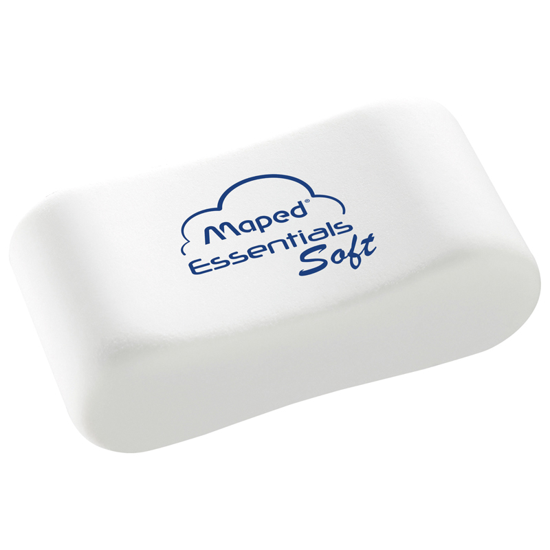 Ластик Maped "Essential Soft" фигурный, пластик, 49,5*27,8*15,7мм