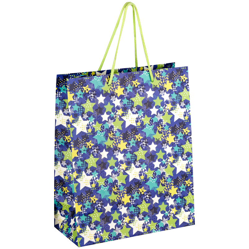 Пакет подарочный 26*32*12 см ArtSpace "Stars", ламинированный