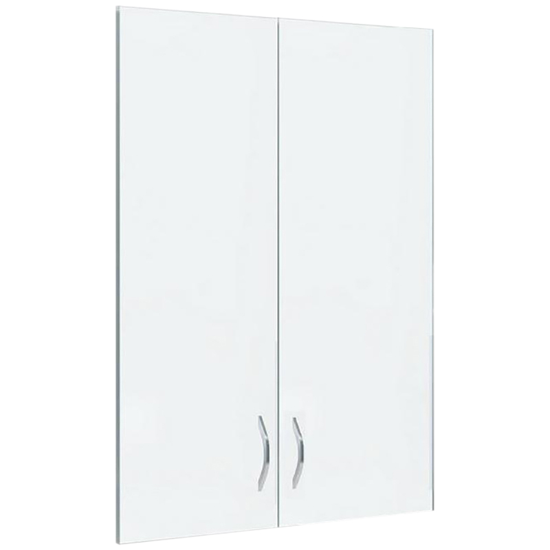 Двери стеклянные Skyland Simple/прозрачные, 382*4*1016, SG-3M, комплект 2шт. БЕЗ ЯЩИКА (ПОД ЗАКАЗ)