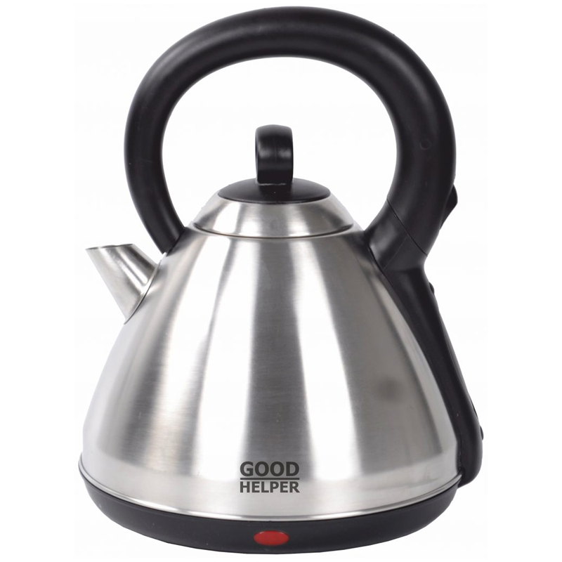 Чайник электрический GoodHelper KS-30B05, 3л, 1800Вт, нержавеющая сталь