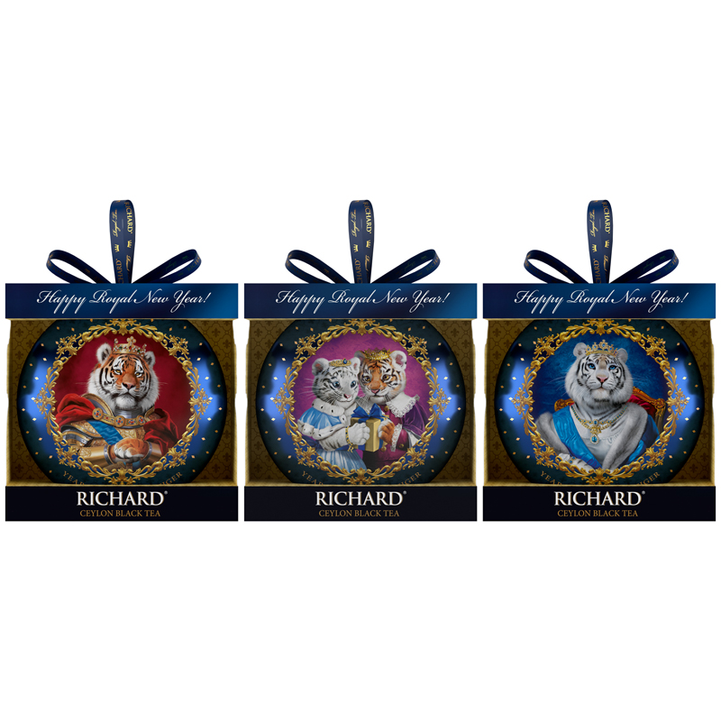 Чай Richard "Year of the royal tiger" черный крупнолистовой, 20г