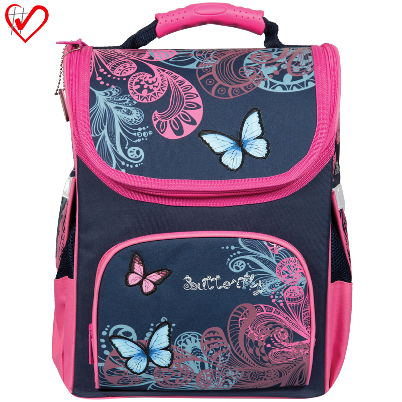 Ранец Berlingo Standard "Butterflies" 38*29*16см, 1 отделение, анатомическая спинка