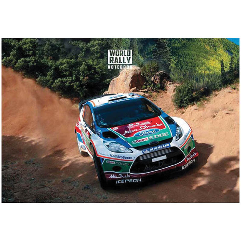 Альбом для рисования 12л., А4, на скрепке ArtSpace "Авто. World rally", блок 100г/м2, обл., офсет